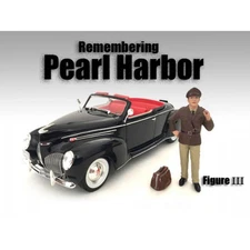 REMEMBERING PEARL HARBOR FIGURE III FOR 1:24 SCALE MODELS AMERICAN DIORAMA 77474