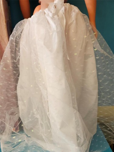 VINTAGE 1992 MATTELL MY LIFE BARBIE 3 FUSS GROSS PUPPE BRAUTKLEID & OVP - Bild 9 von 14