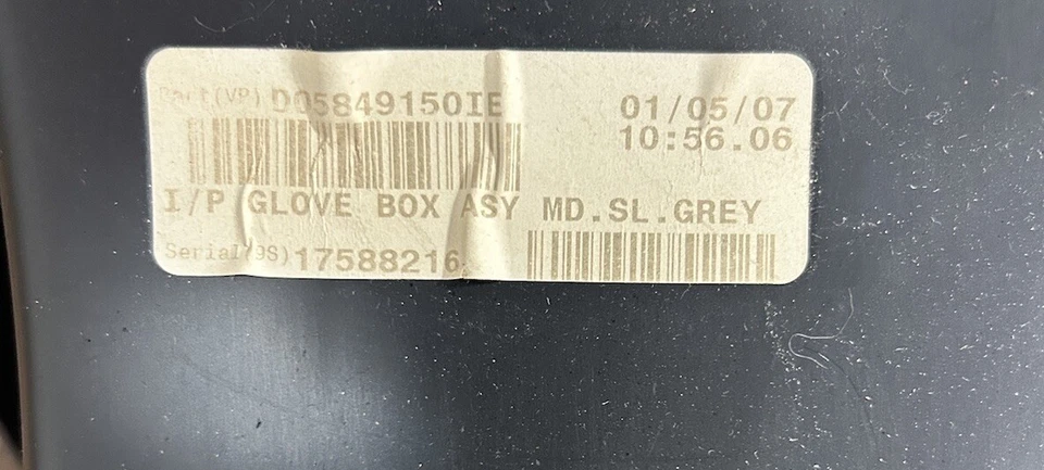 ✅Jeep Grand Cherokee 2005-2007/Commander Guantera Compartimento Gris Foto 3 de 3