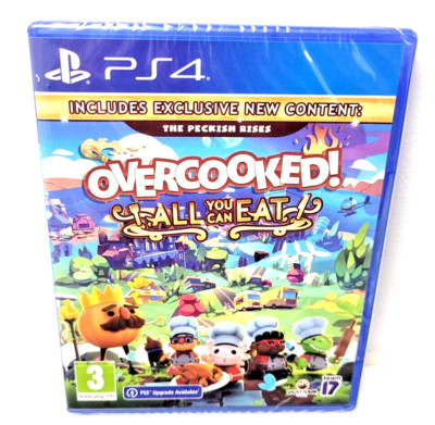 PS4 Overcooked All You Can Eat **BRANDNEU VERSIEGELT** (PS5 kompatibel KINDER Spiel)