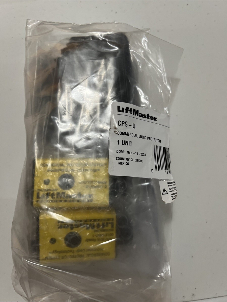 LiftMaster CPS-U Commercial Photo Eye Sensors - Safety Sensors For Garage Door Operators, 30 Ft Range