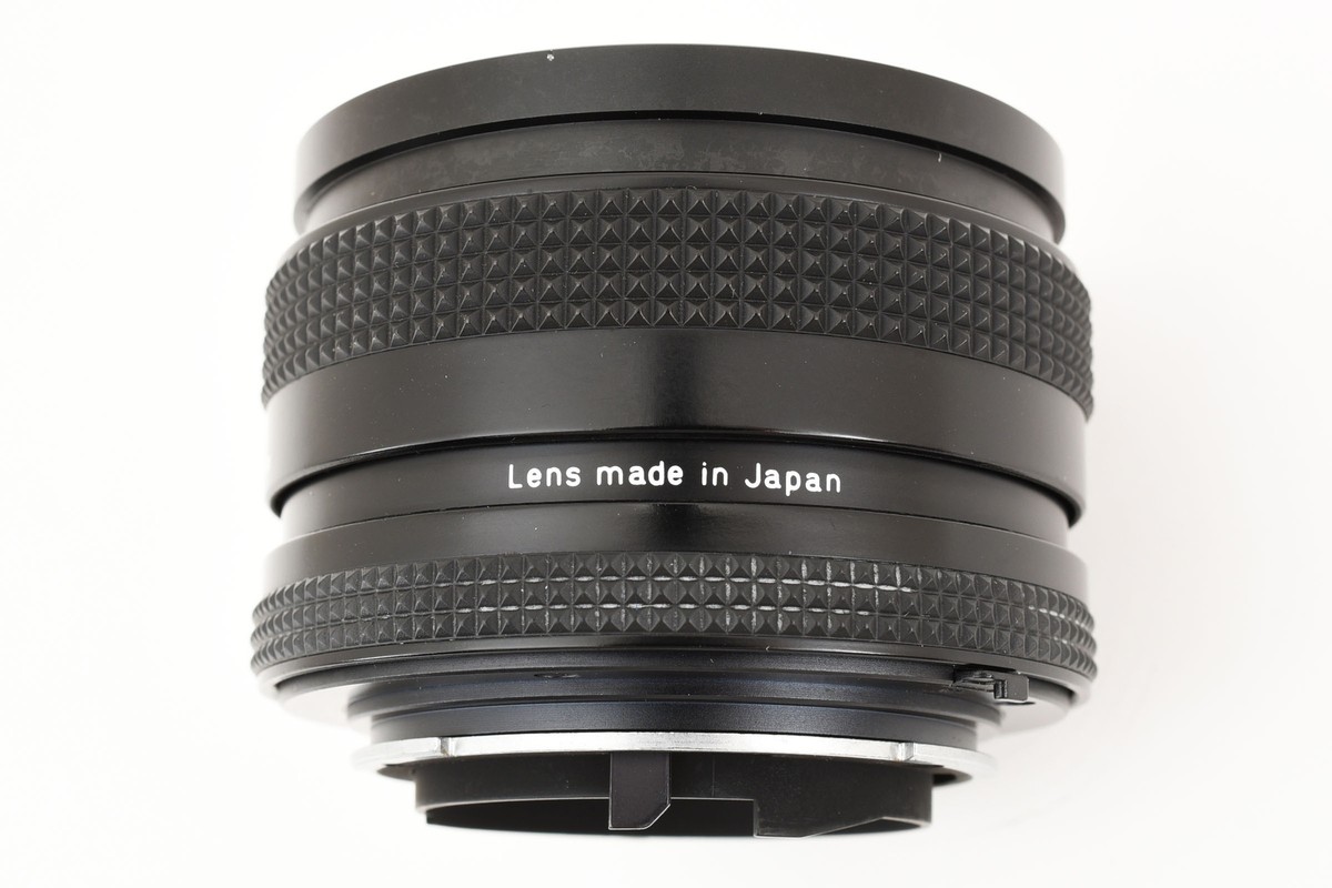 Exc+5] Contax Carl Zeiss Planar T* 50mm F/1.7 Lens CY Mount MMJ