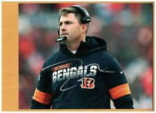Zac Taylor AUTOGRAPHED 8x10 PHOTO SIGNED CINCINNATI BENGALS