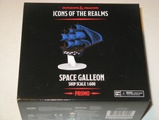 Space Galleon Promo miniature ship Icons of the Realms Wizkids D D rpg