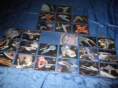 Trading Cards , STAR TREK , Next Generation , Raumschiffe / B 112  Kult  Archiv