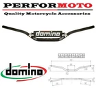 Domino Black HRB Medium Bend Big Bar Offroad Handlebar to fit Asia Wing Bikes