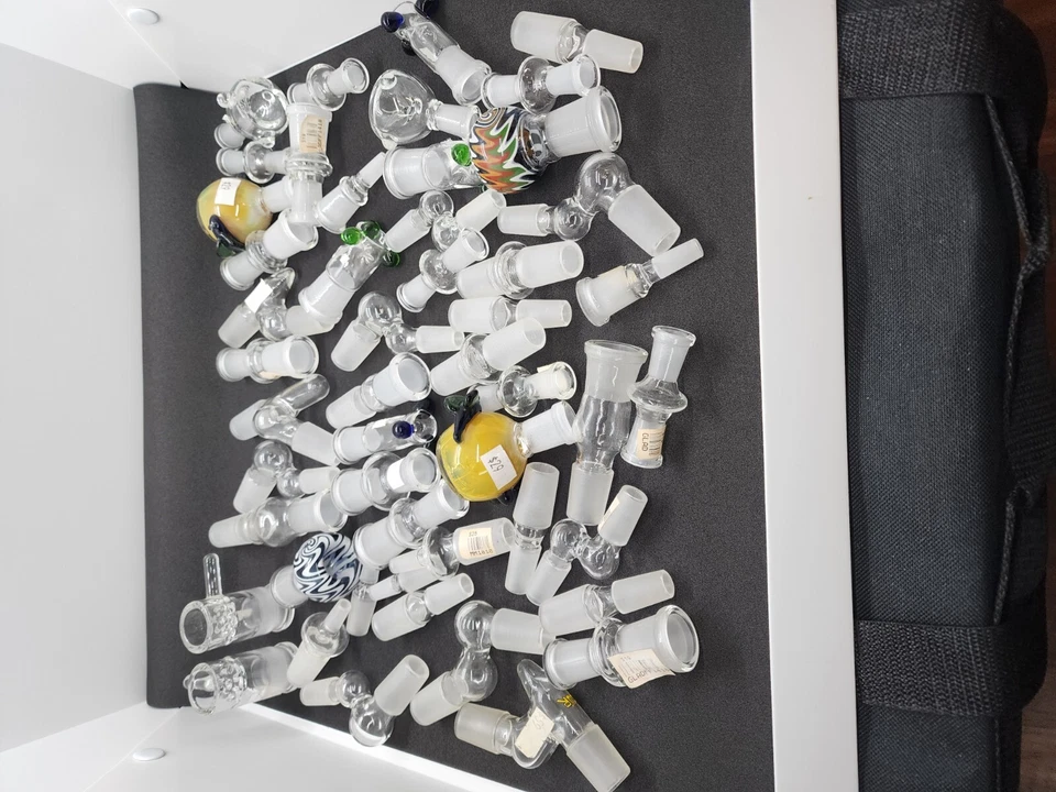 50x Glass Joint Attachment Premium Adapters wholesale lot - Image 2 of 4