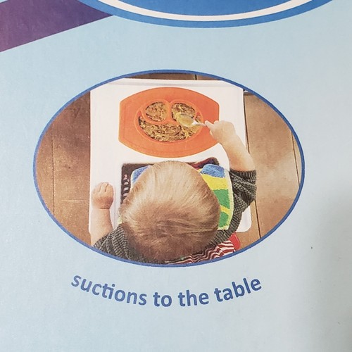 Die Original Lindo Matte einteilig Silikon Saugplatte Kleinkinder, Babys, Kinder - Bild 6 von 10