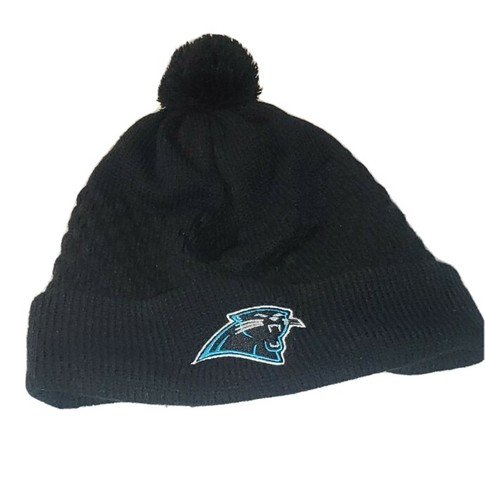 NFL Carolina Panthers Knit Beanie Pom 