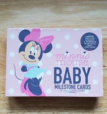 Disney Girl 4" X 6" Photo Milestone Cards New
