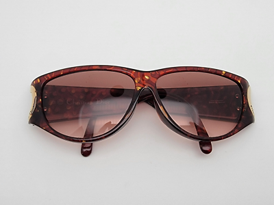 Christian Dior 2662A 30 Red Tortoise Gold Frame Brown  display picture 3
