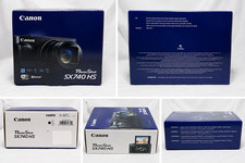 Canon PowerShot SX740 HS 20.3MP Point  Shoot Digital Camera - Black w/ Warranty