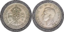 GREAT BRITAIN United Kingdom 1948 2 Shillings - George VI - KM# 865