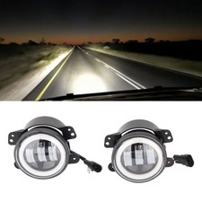 2pcs Offroad LED Spotlight 15W DC9-36V 4in 6500K IP67 Waterproof Super Bright