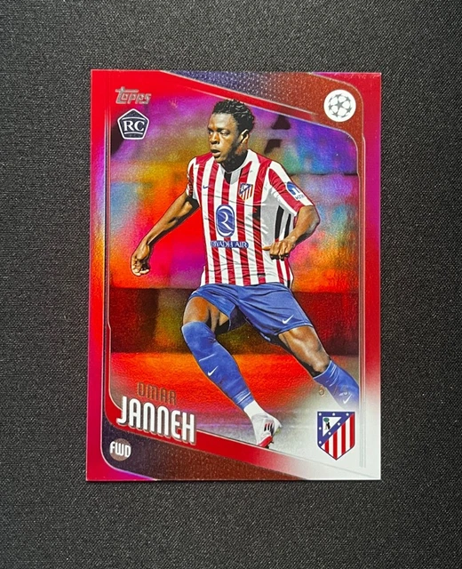 Topps UCC Flagship 2025-26 - Omar Janneh Rookie 5/5 Atletico Madrid Teamcolor