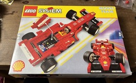 LEGO 2556 Model Team F1 Ferrari Formula Racing Car Shell Open Box Sealed Bags