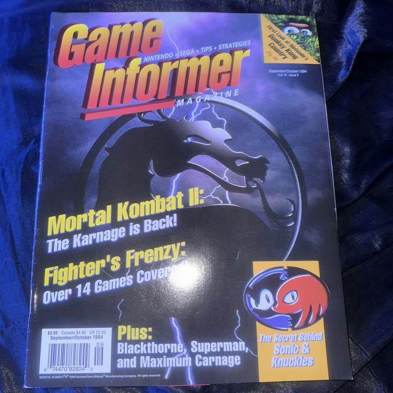 Game Informer September/october 1994 Volume 3 Issue 5