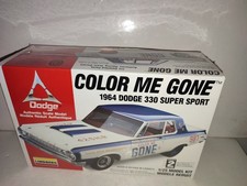 MAQUETTE LINDBERG 72156 - 1/25 - COLOR ME GONE 1964 DODGE 330 SS - NEUF SCELLE V