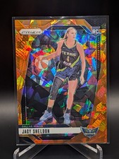2024 Panini Prizm WNBA - Jacy Sheldon #4 Orange Ice Prizm (RC)