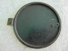 ANTIQUE MANTLE SHELF CLOCK METAL HINGED BACK DOOR  PARTS