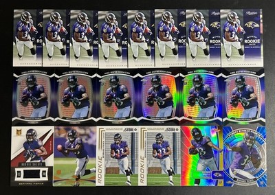 Bernard Pierce 20 RC CARD 2012 LOT  TOPPS CHROME, #D, INSERTS, PATCH, REFRACTOR