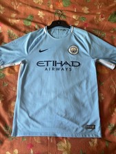 Manchester City Nike 2017/18 Home Shirt Medium