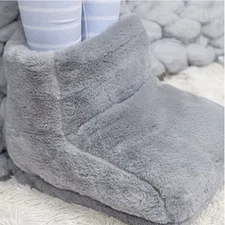 USB Electric Foot Warmer Heater Fleece Pad Soft Washable Winter Feet Warmer