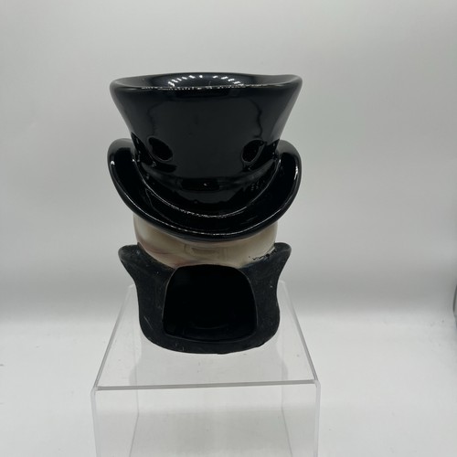 Yankee Candle Halloween skull Head Boney Bunch Skeleton Wax Tart Warmer 6.5" - Picture 4 of 9