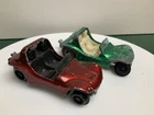 Hot Wheels Redlines - Sand Crabs Junk Lot 2 Pack: Red And Green