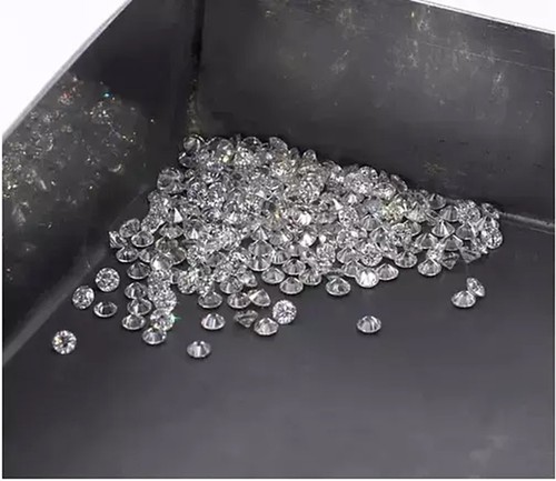Certified 0.8 mm Round Cut CVD Diamond I Color SI2 Clarity 50 Pcs Lot - Picture 3 of 8