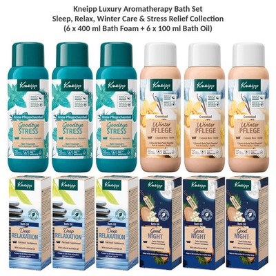 Kneipp Luxus Aromatherapie Bade Set Entspannung, Winterpflege, Stressabau