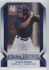 2013 Panini Elite Extra Edition Status Blue Die-Cut 31/100 Kean Wong #38 9gj