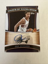 2025-26 Topps - Marks of Excellence Oso Ighodaro #ME-OI (AU)