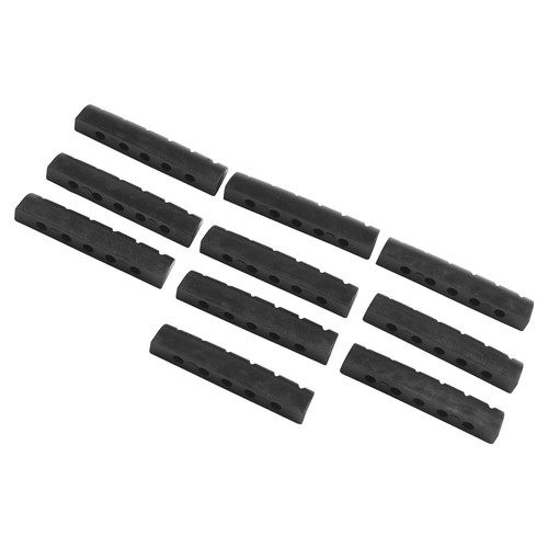 Sillín de tuerca de hueso para guitarra 10 piezas blanco 43x6x8,4 mm accesorios de 6 cuerdas - Imagen 10 de 24