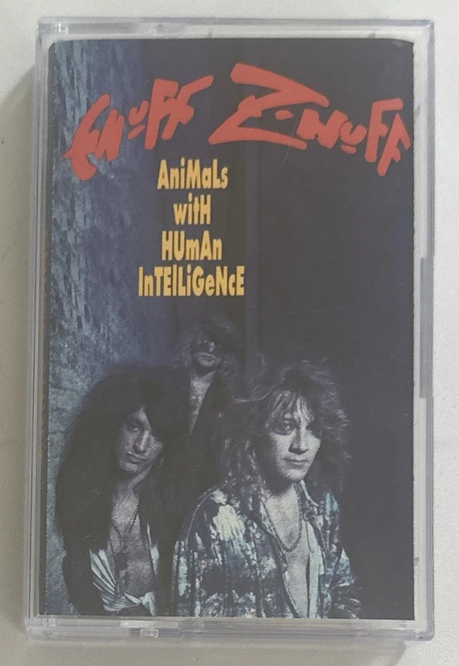 Enuff Z Nuff Animals With Human Intelligence Cassette Tape EX / EX - Image 2 of 4