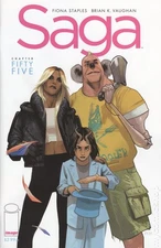 Saga #55 VF 2022 Stock Image