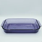 Pyrex Vintage Amethyst Purple 13x9x2 Baking Dish #233 3Qt 2.8L USA