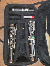 Jupiter JCL635 Clarinet FOR PARTS Upper Lower Joints Mouthpiece Case JCL-635W