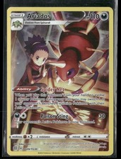 Ariados Ultra Rare SWSH09: Brilliant Stars Trainer Gallery TG09/TG30 NM