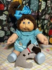 Cabbage Patch/Jesmar/Girl/Brown/Blue/HM 2/freckles/Minty/Clean/Duck dress/Powder