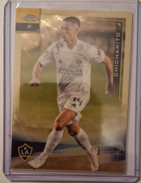 MLS CHICHARITO GOLD REFRACTOR 1/1 Topps Chrome