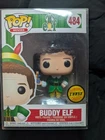 Funko Pop! Movies Elf #484 Buddy Elf Limited Chase Edition Figure In Protector