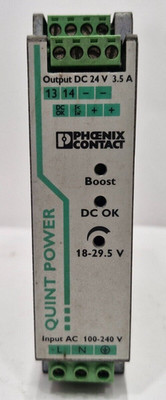 PHEONIX CONTACT QUINT-PS/1AC/24DC/3.5 POWER SUPPLY