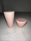 Red Wing Capistrano swallow & fruit Pink basket weave salt & pepper MCM
