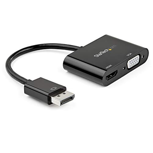 StarTech DisplayPort to HDMI VGA Adapter - DP 1.2 HBR2 to HDMI 2.0 4K 60Hz or - Picture 1 of 9