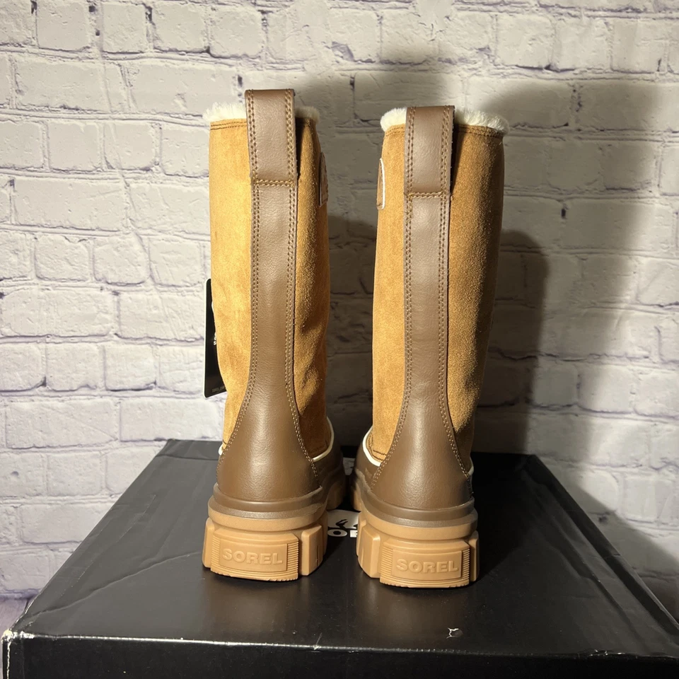 New SOREL Tivoli VTall Size 5.5 Velvet Tan Waterproof Winter Snow Boot MSRP $169 - Image 2 of 4