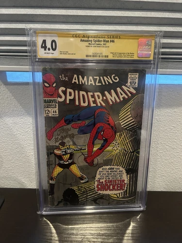Amazing Spider-Man #46 CGC 4.0 SS 1st Appearance of the Shocker  John Romita Sr.