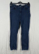 PILCRO AND THE LETTERPRESS Anthropologie BLUE Stretch Denim SKINNY JEANS Sz 30