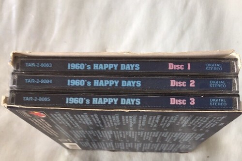 3 CD Set 1960's Happy Days 38 Classic Songs Love Potion 9 Raindrops My Party - 第 6/6 張圖片