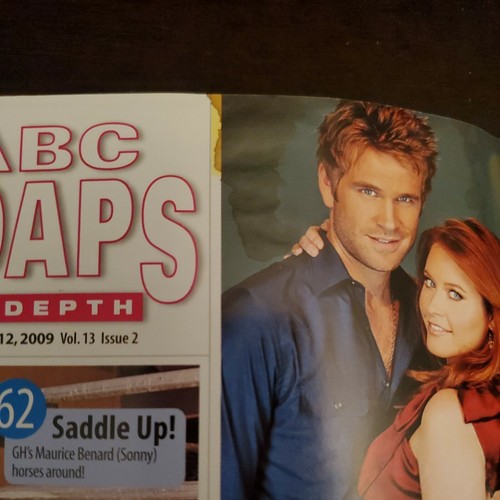 ABC SOAPS IN DEPTH Magazine Jan. 12 2009 Sarah Brown Maurice Benard Laura Wright - Picture 4 of 4